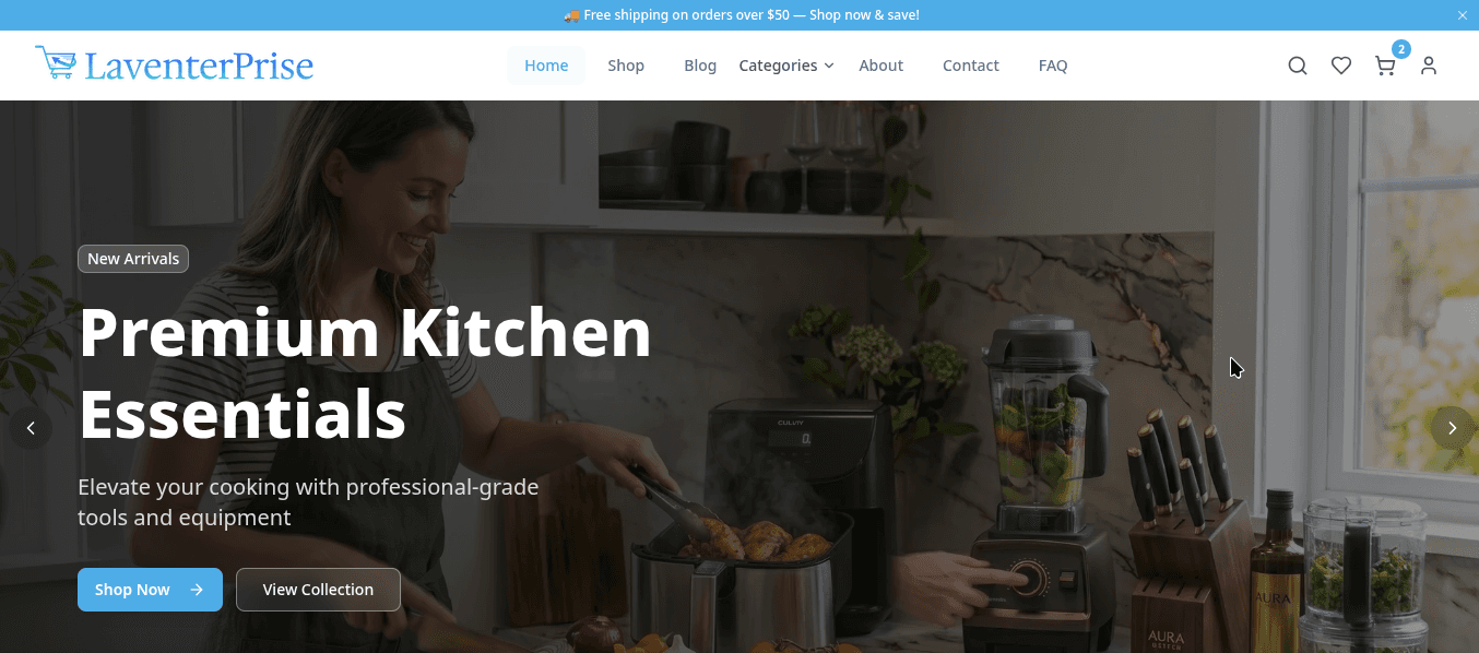 LaventerPrise — Online Store