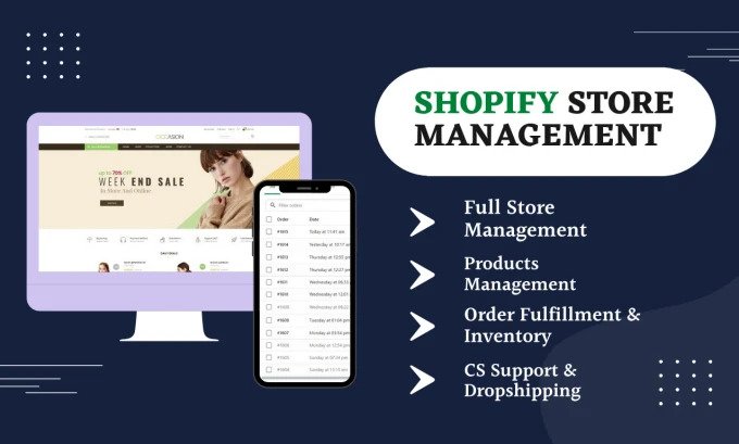 shopify store management